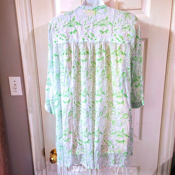Roberta Roller Rabbit Tunic Top Cover-up - Picture 3 of 8